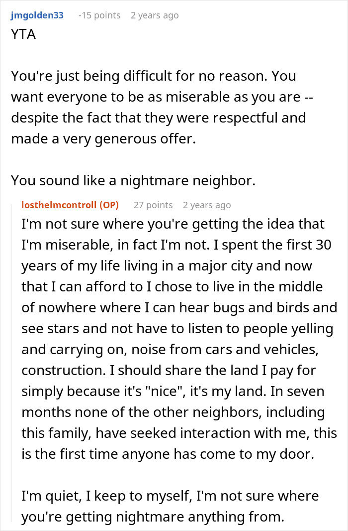 Family Plans Fall Apart Over Neighbor’s Stubbornness, They Don’t See Any Issue Family Plans Fall Apart Over Neighbor’s Stubbornness, They Don’t See Any Issue