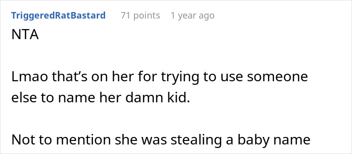Woman Gives Friend A Fake Baby Name, They Steal It And Find Out The Hard Way What It Means Woman Gives Friend A Fake Baby Name, They Steal It And Find Out The Hard Way What It Means