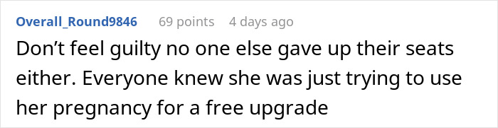 12-Hour Flight Turns Torturously Awkward After Man Refuses To Give Up Seat To Heavily Pregnant Passenger 12-Hour Flight Turns Torturously Awkward After Man Refuses To Give Up Seat To Heavily Pregnant Passenger