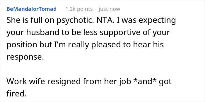 Man Reports His Wannabe “Work Wife” To HR When She Accuses His Wife Of Trying To Harm Their Baby Man Reports His Wannabe “Work Wife” To HR When She Accuses His Wife Of Trying To Harm Their Baby
