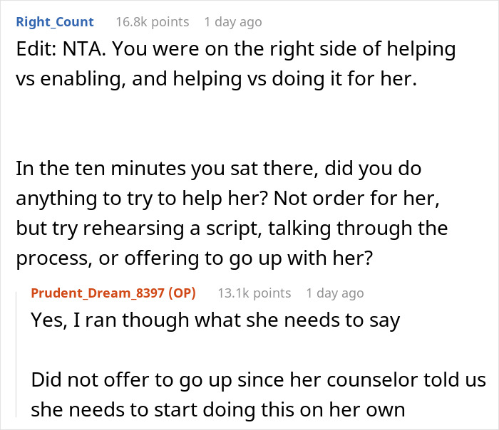 Dad Takes Hungry 15YO To Fast Food Place, Tells Her To Order Her Food, She Can’t Do It Dad Takes Hungry 15YO To Fast Food Place, Tells Her To Order Her Food, She Can’t Do It