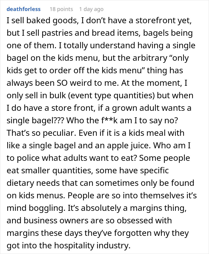 Man Makes A DoorDash Order At A Coffee Shop To Spite The Barista Who Refused To Sell Him A Bagel Man Makes A DoorDash Order At A Coffee Shop To Spite The Barista Who Refused To Sell Him A Bagel