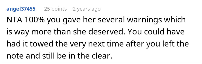 Woman Repeatedly Takes Pre-Paid Parking Spot, Faces Trouble When Owner Gets Her Car Towed Woman Repeatedly Takes Pre-Paid Parking Spot, Faces Trouble When Owner Gets Her Car Towed