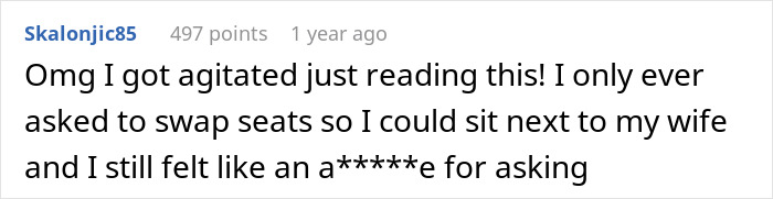 Man Shares Seat-Swap Story That Permanently Changed His Mind On Being Nice And Trading Seats Man Shares Seat-Swap Story That Permanently Changed His Mind On Being Nice And Trading Seats
