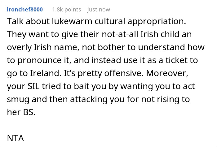 Woman Feels BIL Is Ungrateful When She Wants To Name Baby After Him, He Asks Her To Say It Right Woman Feels BIL Is Ungrateful When She Wants To Name Baby After Him, He Asks Her To Say It Right