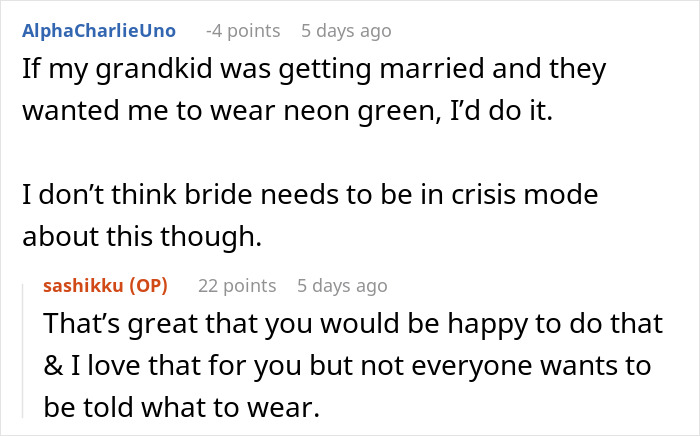 “Don’t Like Yellow, Sorry”: Grandma Pushes Bridezilla Past Her Limit By Refusing Dress Code “Don’t Like Yellow, Sorry”: Grandma Pushes Bridezilla Past Her Limit By Refusing Dress Code