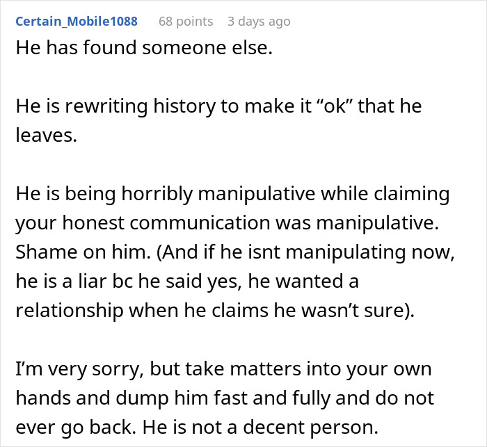 Woman Gives Her ‘Situationship’ An Ultimatum, He Has A ‘Wake-Up Call’ Almost 4 Years Later Woman Gives Her ‘Situationship’ An Ultimatum, He Has A ‘Wake-Up Call’ Almost 4 Years Later