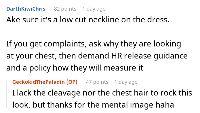 Management Tries To Force Ridiculous Dress Code During Heat Wave, Worker Maliciously Complies Management Tries To Force Ridiculous Dress Code During Heat Wave, Worker Maliciously Complies