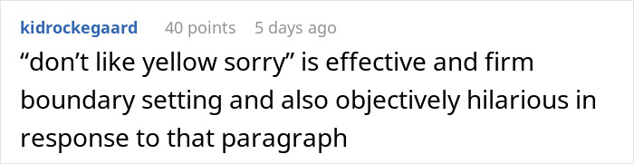 “Don’t Like Yellow, Sorry”: Grandma Pushes Bridezilla Past Her Limit By Refusing Dress Code “Don’t Like Yellow, Sorry”: Grandma Pushes Bridezilla Past Her Limit By Refusing Dress Code