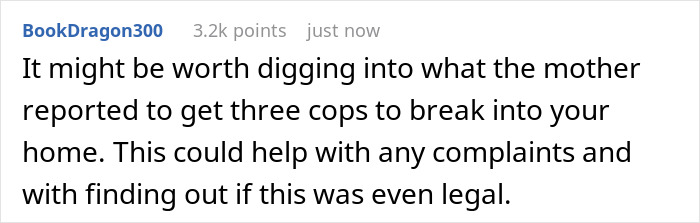 Man Wonders What His Options Are After His Date’s Mom Calls The Cops On Him At 3AM Man Wonders What His Options Are After His Date’s Mom Calls The Cops On Him At 3AM