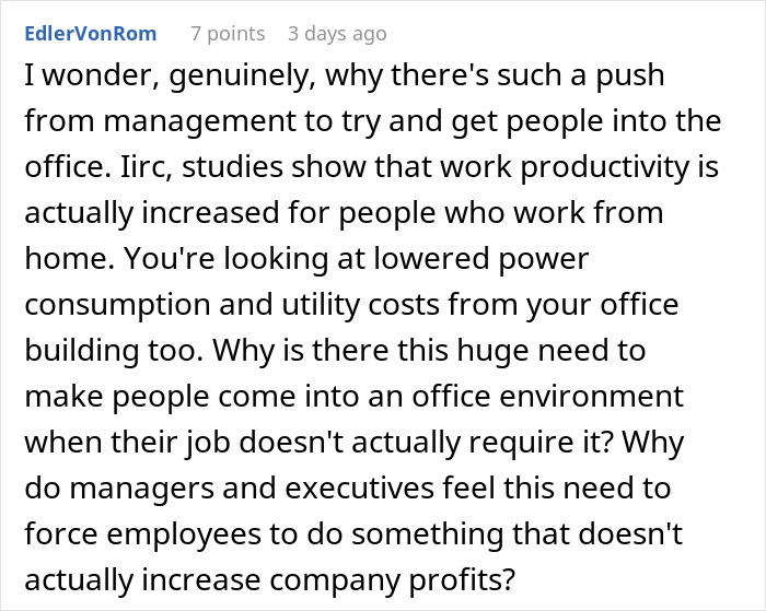 “Lead By Example”: CEO Forced To Backtrack His Return-To-Office Policy After Malicious Compliance “Lead By Example”: CEO Forced To Backtrack His Return-To-Office Policy After Malicious Compliance