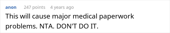 Husband Refuses To Name Son 'John Doe' Thinking About The Problems He'll Face, Upsets Wife Husband Refuses To Name Son 'John Doe' Thinking About The Problems He'll Face, Upsets Wife