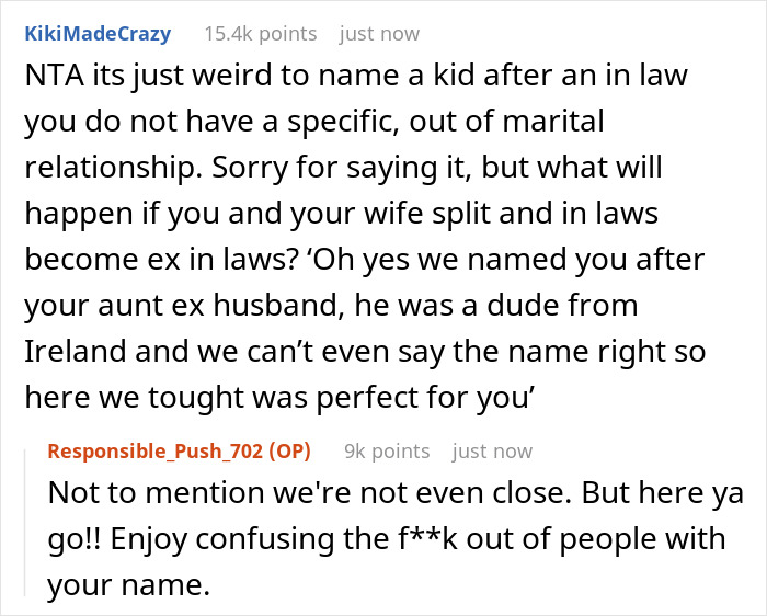 Woman Feels BIL Is Ungrateful When She Wants To Name Baby After Him, He Asks Her To Say It Right Woman Feels BIL Is Ungrateful When She Wants To Name Baby After Him, He Asks Her To Say It Right