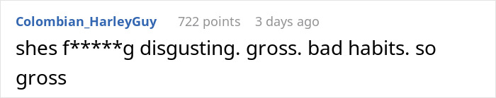 Guy Tries To Be Patient With "Gross" GF, Can't Handle It Anymore Guy Tries To Be Patient With "Gross" GF, Can't Handle It Anymore