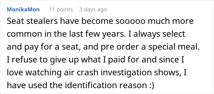 “Plane Seat Bandit Finally Happened To Me”: Woman Hilariously Deals With Entitled Seat Thief “Plane Seat Bandit Finally Happened To Me”: Woman Hilariously Deals With Entitled Seat Thief