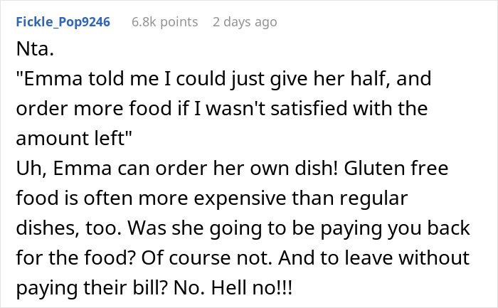 Man Called Selfish And Heartless For Not Sharing Half Of His Food With A Pregnant Woman Man Called Selfish And Heartless For Not Sharing Half Of His Food With A Pregnant Woman