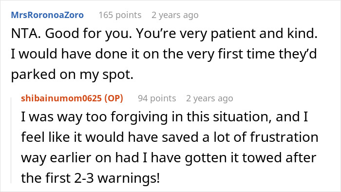 Woman Repeatedly Takes Pre-Paid Parking Spot, Faces Trouble When Owner Gets Her Car Towed Woman Repeatedly Takes Pre-Paid Parking Spot, Faces Trouble When Owner Gets Her Car Towed