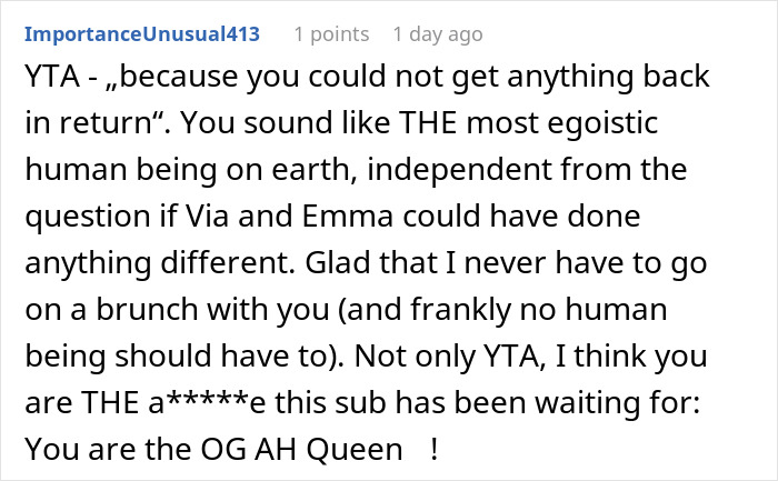 Man Called Selfish And Heartless For Not Sharing Half Of His Food With A Pregnant Woman Man Called Selfish And Heartless For Not Sharing Half Of His Food With A Pregnant Woman
