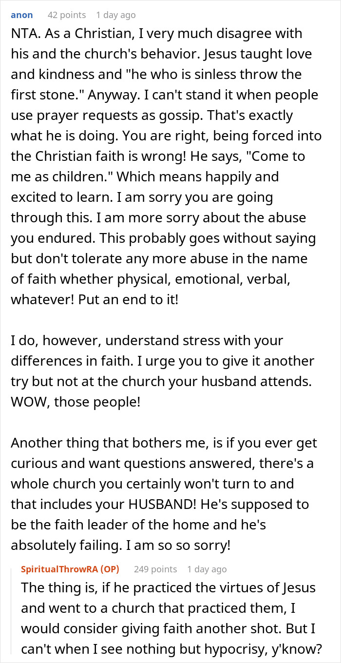 Woman Agrees To Convert If Husband Agrees To Actually Be A Good Christian, Triggers Him Woman Agrees To Convert If Husband Agrees To Actually Be A Good Christian, Triggers Him