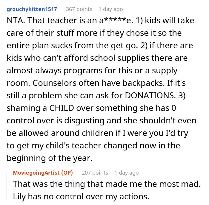 “I Basically Wrote Her Name On Everything To Prevent Theft”: Daughter Shamed, Mom Calls Teacher “I Basically Wrote Her Name On Everything To Prevent Theft”: Daughter Shamed, Mom Calls Teacher