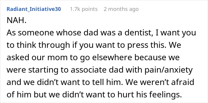 “Am I The Jerk For Not Wanting To Pay For My Son’s Dentist?” “Am I The Jerk For Not Wanting To Pay For My Son’s Dentist?”