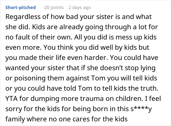 Kids Realize They’ve Been Blaming The Wrong Parent For The Divorce After Relative Speaks Out Kids Realize They’ve Been Blaming The Wrong Parent For The Divorce After Relative Speaks Out