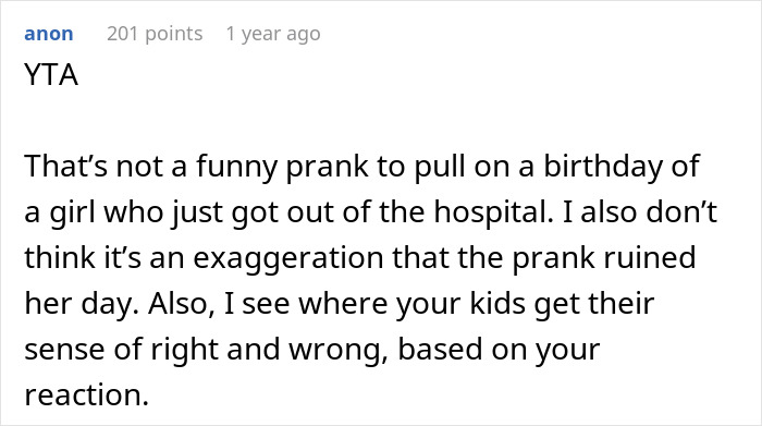 Mom Defends Her Sons’ Birthday Prank Directed At Her Stepdaughter, Folks Online Tear Her To Shreds Mom Defends Her Sons’ Birthday Prank Directed At Her Stepdaughter, Folks Online Tear Her To Shreds