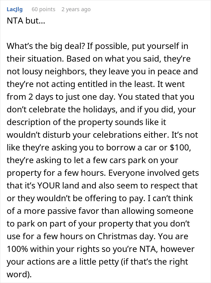 Family Plans Fall Apart Over Neighbor’s Stubbornness, They Don’t See Any Issue Family Plans Fall Apart Over Neighbor’s Stubbornness, They Don’t See Any Issue