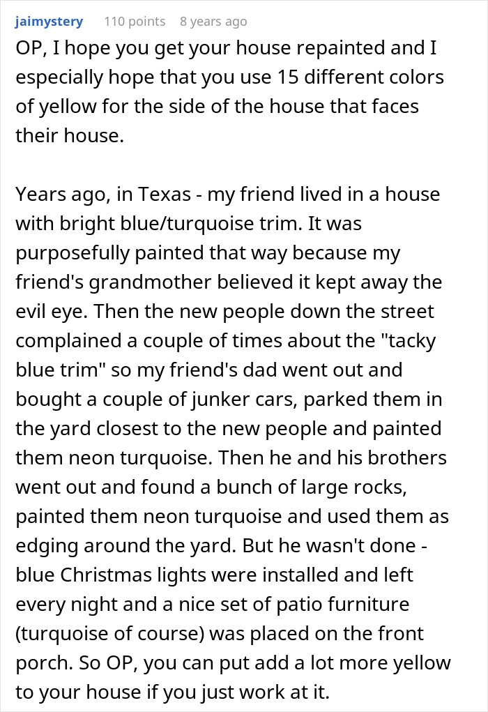 “Called The Police On Me”: Woman Shocked After Neighbors Paint Her House While She’s Away “Called The Police On Me”: Woman Shocked After Neighbors Paint Her House While She’s Away