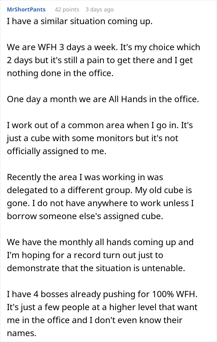 “Lead By Example”: CEO Forced To Backtrack His Return-To-Office Policy After Malicious Compliance “Lead By Example”: CEO Forced To Backtrack His Return-To-Office Policy After Malicious Compliance