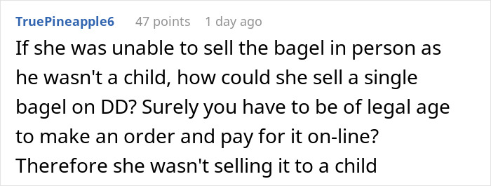 Man Makes A DoorDash Order At A Coffee Shop To Spite The Barista Who Refused To Sell Him A Bagel Man Makes A DoorDash Order At A Coffee Shop To Spite The Barista Who Refused To Sell Him A Bagel