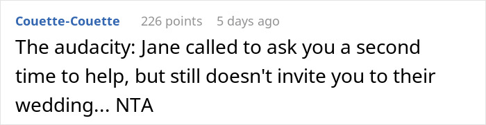 Couple Count On Friend’s Help After Not Inviting Him To The Wedding, Get A Reality Check Couple Count On Friend’s Help After Not Inviting Him To The Wedding, Get A Reality Check