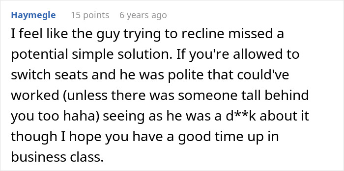 "I Wasn't Talking To You": Entitled Passenger Demands Reclining Seat, Gets Owned By The Copilot "I Wasn't Talking To You": Entitled Passenger Demands Reclining Seat, Gets Owned By The Copilot