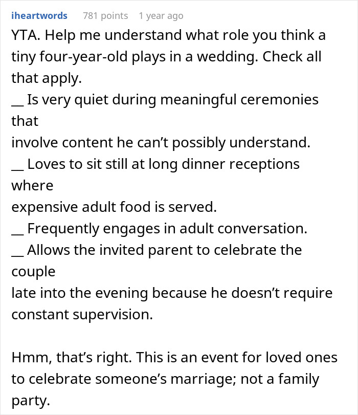 Guy Decides To Skip Only Brother’s Wedding As His Fiancée’s Kid Is Not Invited, Upsets Family Guy Decides To Skip Only Brother’s Wedding As His Fiancée’s Kid Is Not Invited, Upsets Family