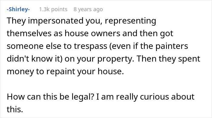 “Called The Police On Me”: Woman Shocked After Neighbors Paint Her House While She’s Away “Called The Police On Me”: Woman Shocked After Neighbors Paint Her House While She’s Away