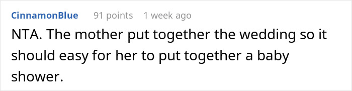 Mom-To-Be Doesn't See A Big Deal In Not Inviting Dad To Wedding, Stepmom Cancels Baby Shower Mom-To-Be Doesn't See A Big Deal In Not Inviting Dad To Wedding, Stepmom Cancels Baby Shower