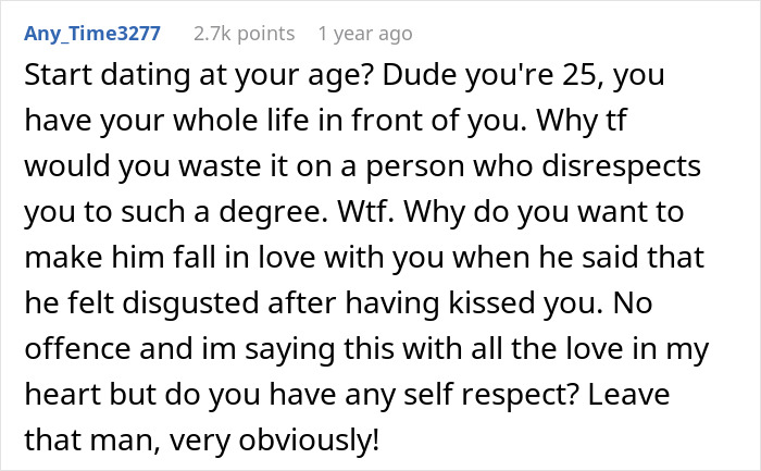 Woman Overhears Boyfriend Of 8 Years Saying She ‘Disgusts’ Him On His Birthday, Shatters Her Heart Woman Overhears Boyfriend Of 8 Years Saying She ‘Disgusts’ Him On His Birthday, Shatters Her Heart