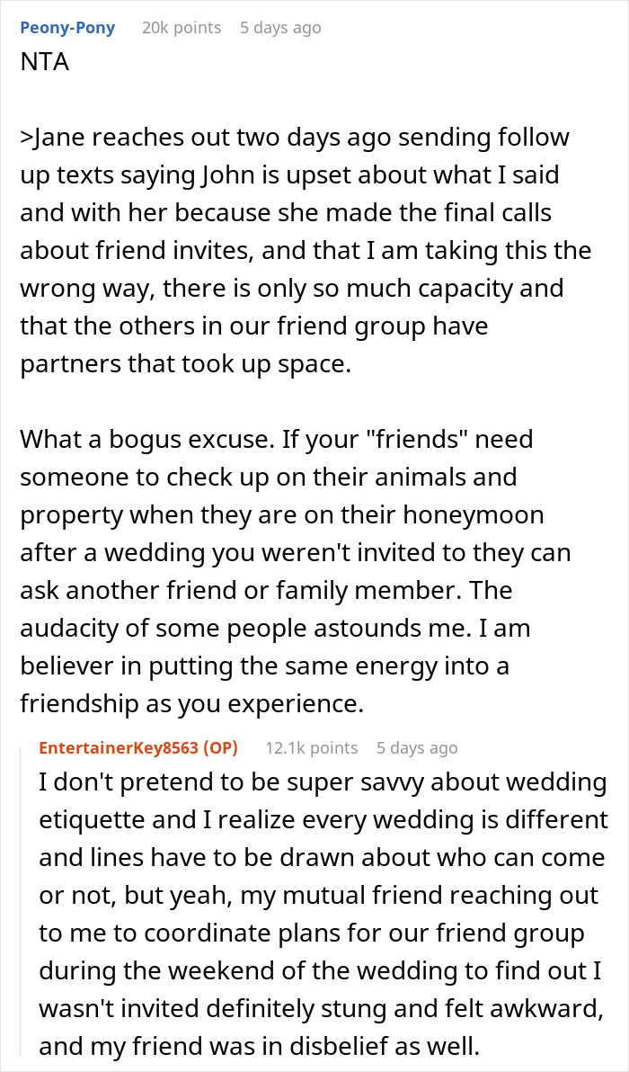 Couple Count On Friend’s Help After Not Inviting Him To The Wedding, Get A Reality Check Couple Count On Friend’s Help After Not Inviting Him To The Wedding, Get A Reality Check