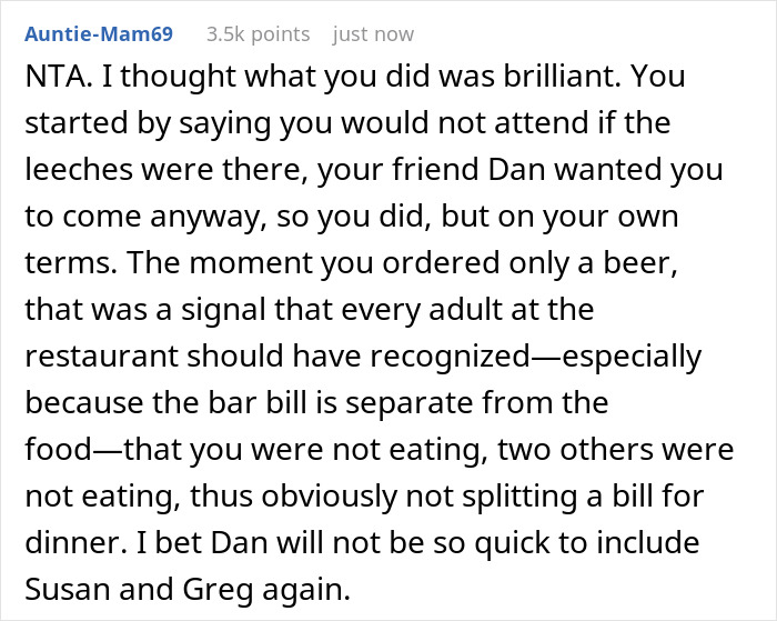Guy Refuses To Split Restaurant Bill With Friends After They Order $200 Meals, Drama Ensues Guy Refuses To Split Restaurant Bill With Friends After They Order $200 Meals, Drama Ensues