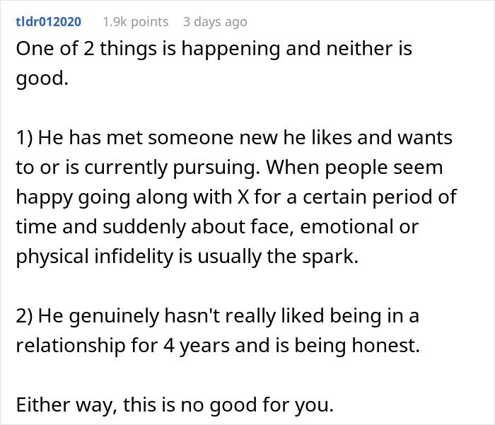 Woman Gives Her ‘Situationship’ An Ultimatum, He Has A ‘Wake-Up Call’ Almost 4 Years Later Woman Gives Her ‘Situationship’ An Ultimatum, He Has A ‘Wake-Up Call’ Almost 4 Years Later