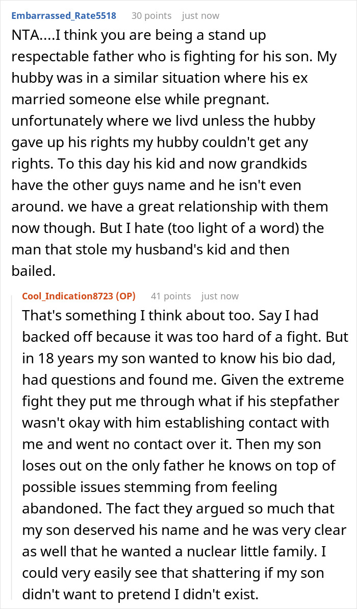 Man Finds Out His Ex Is Pregnant, Sues Her After Failed Attempt To Name Baby After Her New Husband Man Finds Out His Ex Is Pregnant, Sues Her After Failed Attempt To Name Baby After Her New Husband