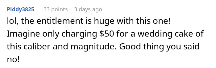 Client Drops “Take It Or Leave It” On Baker After Offering $50 For A Wedding Cake, They Leave Client Drops “Take It Or Leave It” On Baker After Offering $50 For A Wedding Cake, They Leave