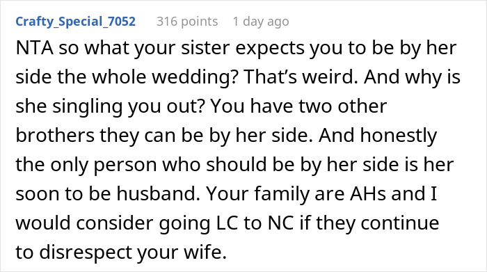 “I Thought It Was A Joke”: Guy Can’t Believe His Family Would Insult Disabled Wife Sleeping Upstairs “I Thought It Was A Joke”: Guy Can’t Believe His Family Would Insult Disabled Wife Sleeping Upstairs