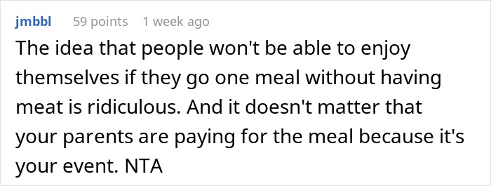 “Disrespectful”: Couple Called Out For Their Vegetarian Wedding Menu, Ask Who’s In The Wrong “Disrespectful”: Couple Called Out For Their Vegetarian Wedding Menu, Ask Who’s In The Wrong