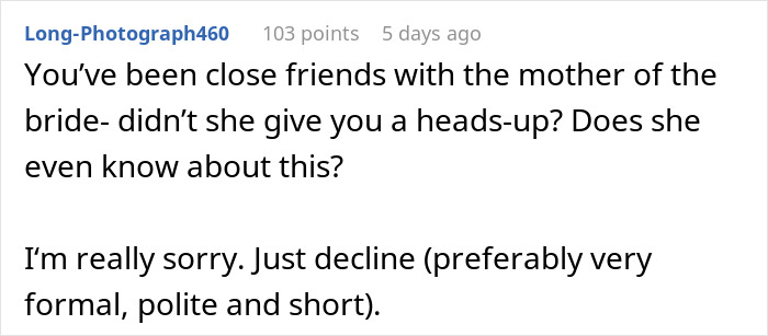Wedding Guest Expected To Be A Free Babysitter, Uncovers The Real Reason They Wanted To Hide Her Wedding Guest Expected To Be A Free Babysitter, Uncovers The Real Reason They Wanted To Hide Her