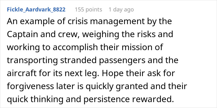 Airplane Crew Starts Flight Despite Airline Forbidding Them, Just So People Can Finally Get Home Airplane Crew Starts Flight Despite Airline Forbidding Them, Just So People Can Finally Get Home