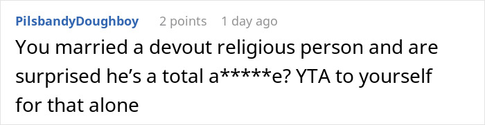 Woman Agrees To Convert If Husband Agrees To Actually Be A Good Christian, Triggers Him Woman Agrees To Convert If Husband Agrees To Actually Be A Good Christian, Triggers Him