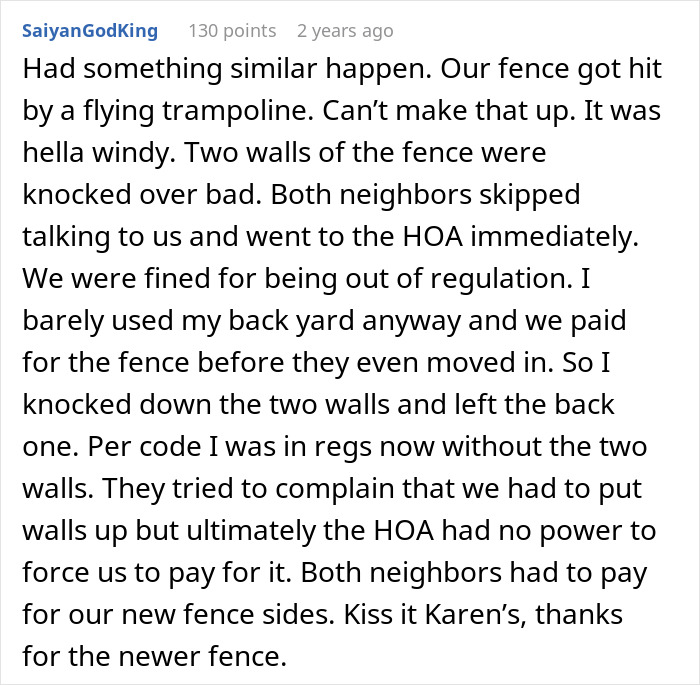 Neighbor Tries To Make Man Fix His Fence So They Could Use The Pool, He Removes It As Retaliation Neighbor Tries To Make Man Fix His Fence So They Could Use The Pool, He Removes It As Retaliation