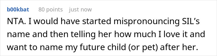 Woman Feels BIL Is Ungrateful When She Wants To Name Baby After Him, He Asks Her To Say It Right Woman Feels BIL Is Ungrateful When She Wants To Name Baby After Him, He Asks Her To Say It Right