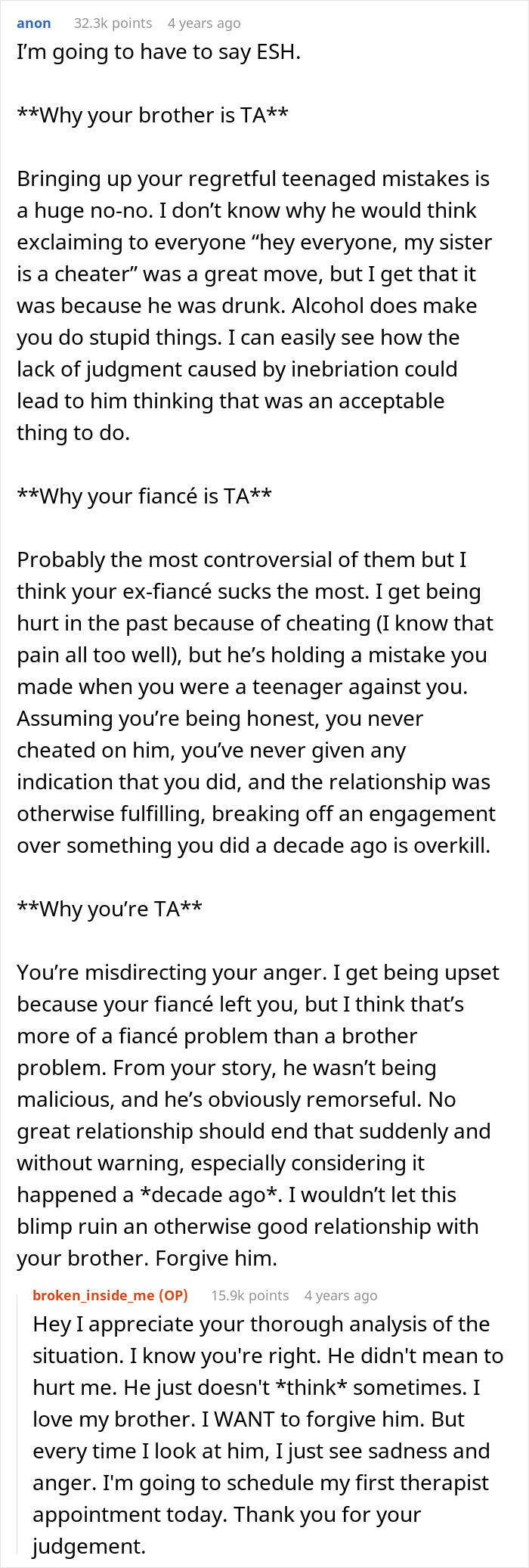 Woman Raised Her Brother After Their Parents Disowned Him, Evicts Him For Spilling Her Secret Woman Raised Her Brother After Their Parents Disowned Him, Evicts Him For Spilling Her Secret